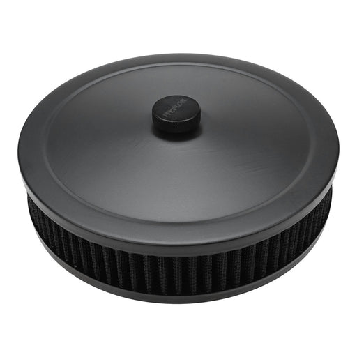 Proflow Air Filter Assembly Round 9in. x 3in, Black - PFEAF-6230076BKK PFEAF-6230076BKK