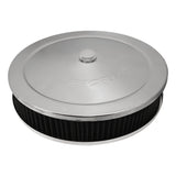 Proflow Air Filter Assembly for Holley EFI Sniper Series, Round, 14'' x 3'', Recessed Base, Chrome, Kit - PFEAF-6350076S-SN PFEAF-6350076S-SN
