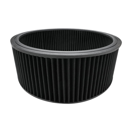 Proflow Air Filter Cleaner Black Re-usable Element Round Insert 14in. x 6in. - PFEAF-663506 PFEAF-663506