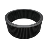 Proflow Air Filter Cleaner Black Re-usable Element Round Insert 14in. x 6in. - PFEAF-663506