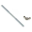 Proflow Air Cleaner Stud 5in. 1/4-20 with Wing Nut - PFEAF-69575 PFEAF-69575