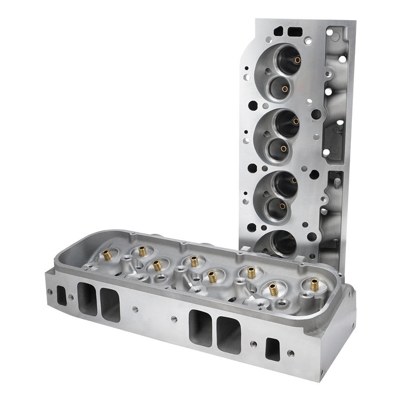 Proflow Cylinder Heads, SuperMax 360, Aluminium, Bare 120cc Chamber, Straight Plug, 360cc Intake Runner, BB Chevrolet, Pair - PFEAHBB360121-BARE PFEAHBB360121-BARE