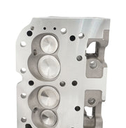 Proflow Cylinder Heads, SuperMax 210, SB Chev, Aluminum, Assembled, Inc Studs & G/Plates, 64cc Chamber, Angle Plug, 210cc Intake Runner, 600HP, Pair - PFEAHC21064