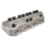 Proflow Cylinder Heads, SuperMax 220 CNC, SB Chev, Aluminum, Assembled, 7/16 Studs & G/Plates 64cc Chamber, Angle Plug, 210cc Intake Runner,600HP,Pair - PFEAHC22064-CNC