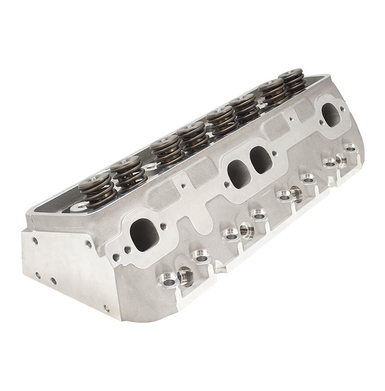 Proflow Cylinder Heads, AirMax 200 SB Chev, 535HP, Aluminium, Assembled, 7/16 Studs, Adj G/Plates, 64cc Chamber, Angle Plug, 200cc Intake Runner, Pair - PFEAHC520064AP