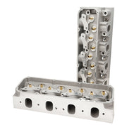 Proflow Cylinder Heads, AirMax 200, Bare Aluminium, Ford Cleveland , 2V 68cc Chamber, 205cc Intake Runner, Pair - PFEAHF20068-2V-BARE PFEAHF20068-2V-BARE