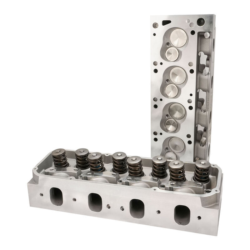 Proflow Cylinder Heads & Rocker kit, AirMax 200, Assembled Aluminium, Ford Cleveland , 2V 68cc Chamber, 205cc Intake Runner & Aluminium Rockers Pair - PFEAHF20068-2V-RRK4 PFEAHF20068-2V-RRK4