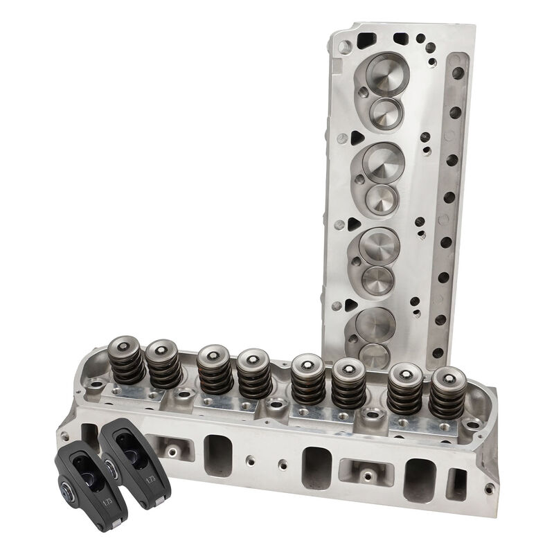 Proflow Cylinder Heads & Rocker kit, SuperMax 205, Assembled Aluminium, SB Ford 289-351W, 58cc Chamber, 205cc Intake, With Aluminium Rockers 1.6, Kit - PFEAHF20560-RRK4 PFEAHF20560-RRK4