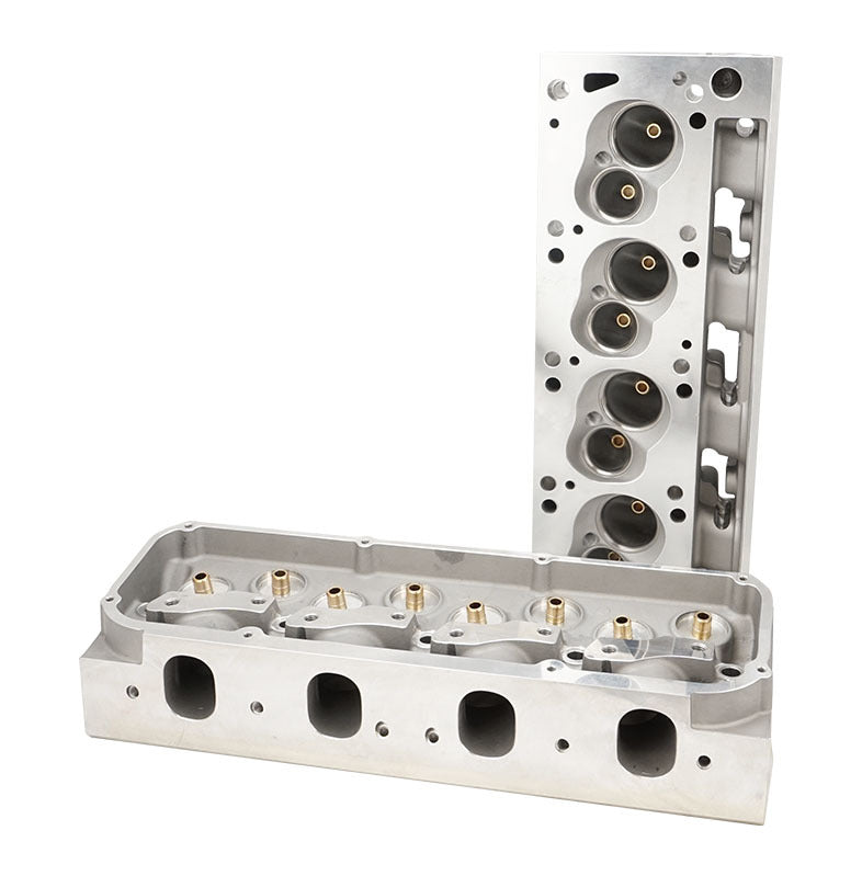 Proflow Cylinder Heads SuperMax 225, Assembled, Aluminium, Ford 302-351 Cleveland, 3V, 73cc Chamber, 225cc Intake Runner, 630HP Out of Box, Pair - PFEAHF21573-3V PFEAHF21573-3V