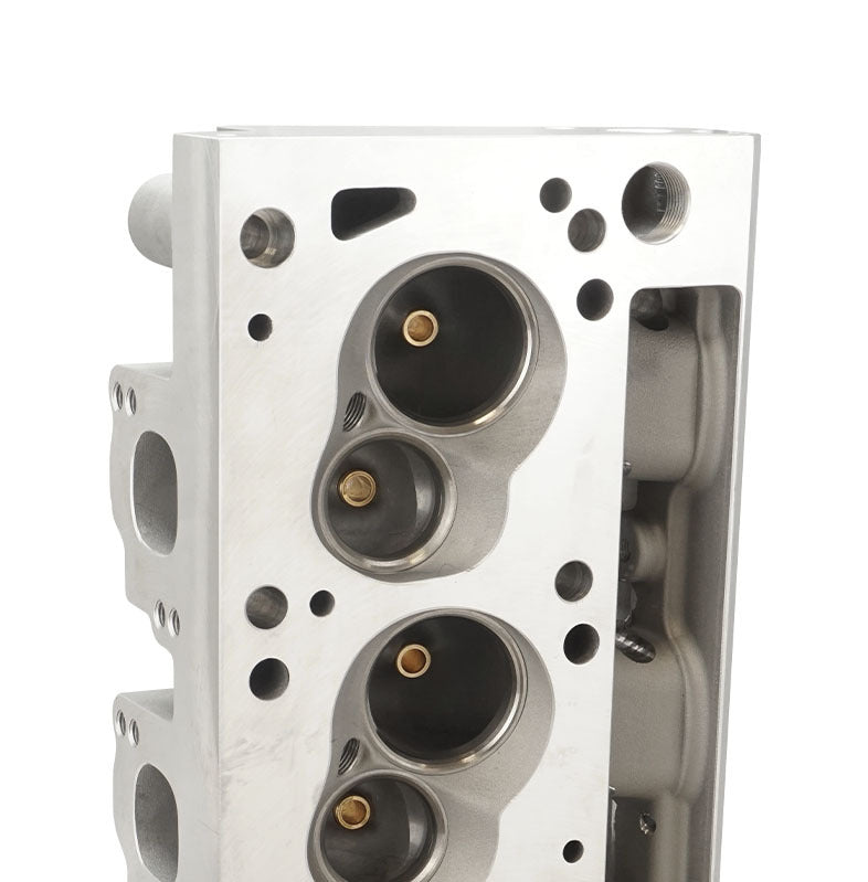 Proflow Cylinder Heads SuperMax 225, Assembled, Aluminium, Ford 302-351 Cleveland, 3V, 73cc Chamber, 225cc Intake Runner, 630HP Out of Box, Pair - PFEAHF21573-3V