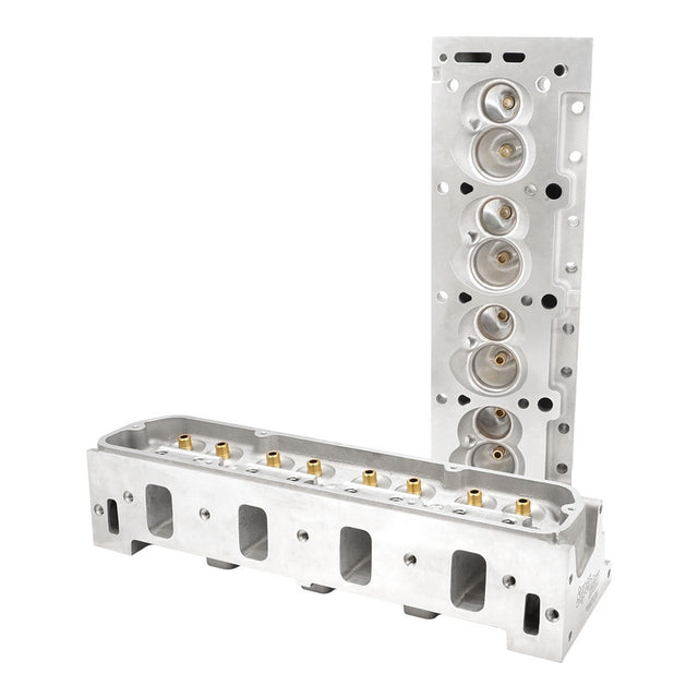 Proflow SuperMax Cylinder Heads, Aluminium, Holden Commodore VN Carb, Bare, 590 HP Out of Box, 63cc Chamber, 200cc Intake Runner, Pair - PFEAHH20063-BARE PFEAHH20063-BARE