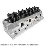Proflow SuperMax Cylinder Heads, Aluminium, Holden Commodore VN EFI, Bare, 590 HP Out of Box, 63cc Chamber, 200cc Intake Runner, Pair - PFEAHH20063-EFI-BARE