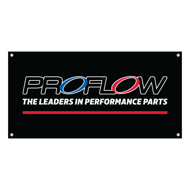 Proflow Vinyl Banner 1500mm x 750mm, Proflow Logo, Each - PFEBANNER15 PFEBANNER15