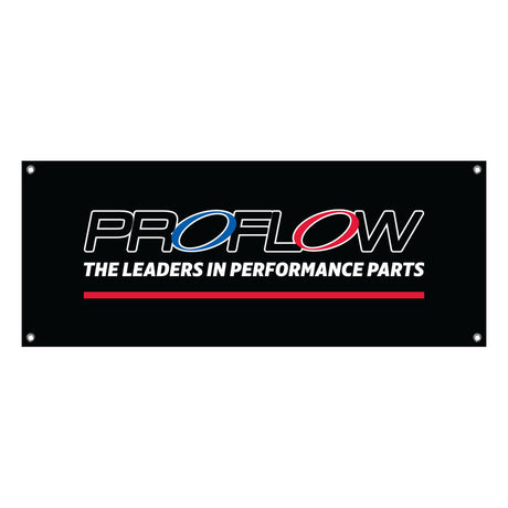 Proflow Vinyl Banner 2500mm x 1000mm, Proflow Logo, Each - PFEBANNER25 PFEBANNER25