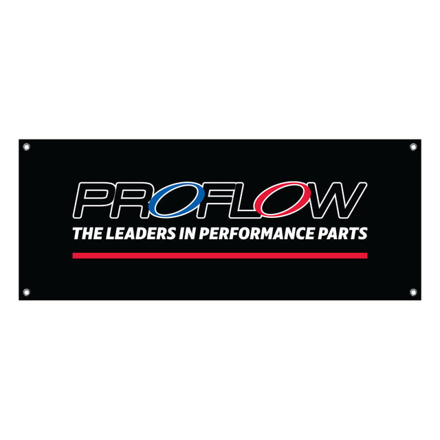 Proflow Vinyl Banner 2500mm x 1000mm, Proflow Logo, Each - PFEBANNER25 PFEBANNER25