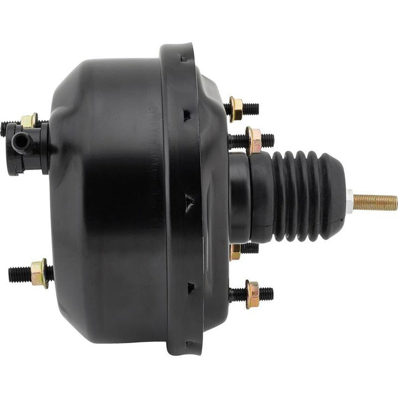 Proflow Power Brake Booster Universal 7in. Single Diaphragm, Black - PFEBB7001BK