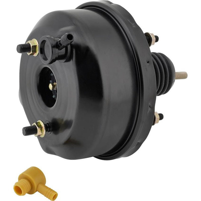Proflow Power Brake Booster Universal 7in. Single Diaphragm, Black - PFEBB7001BK PFEBB7001BK