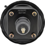 Proflow Power Brake Booster Universal 7in. Single Diaphragm, Black - PFEBB7001BK