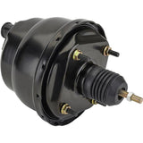 Proflow Power Brake Booster Universal 7in. Dual Diaphragm, Black - PFEBB7537BK