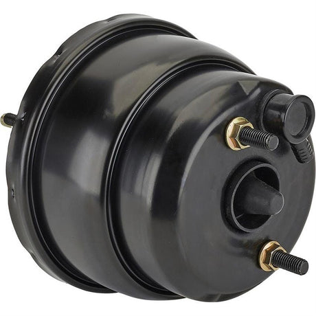 Proflow Power Brake Booster Universal 7in. Dual Diaphragm, Black - PFEBB7537BK PFEBB7537BK