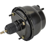 Proflow Power Brake Booster Universal 7in. Dual Diaphragm, Black - PFEBB7537BK