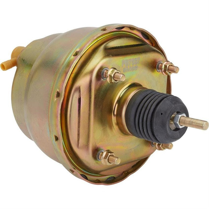 Proflow Power Brake Booster Universal 7in. Dual Diaphragm, Zinc - PFEBB7537