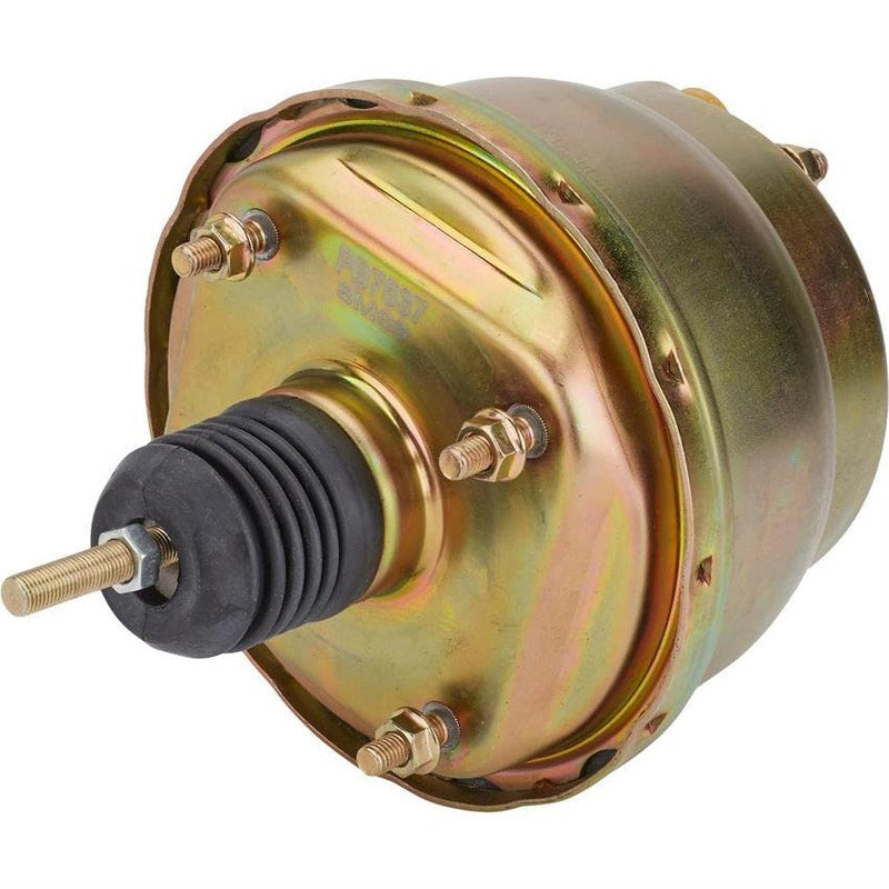 Proflow Power Brake Booster Universal 7in. Dual Diaphragm, Zinc - PFEBB7537