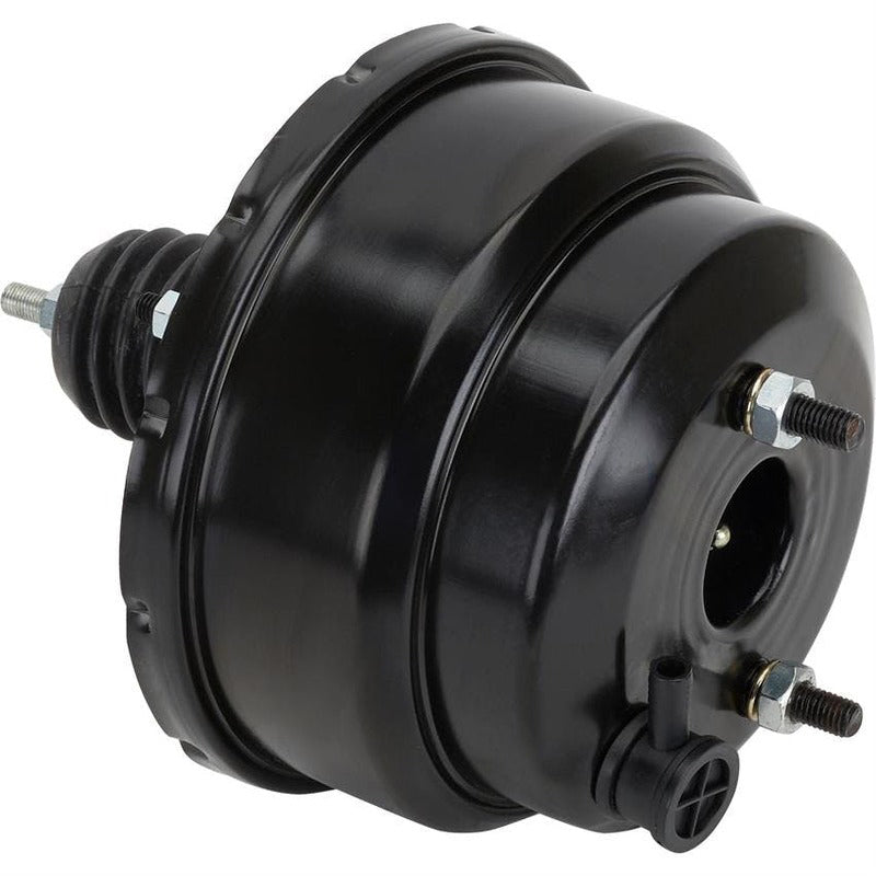 Proflow Power Brake Booster Universal 8in. Dual Diaphragm, Black - PFEBB8531BK