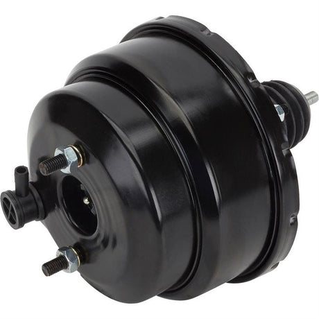 Proflow Power Brake Booster Universal 8in. Dual Diaphragm, Black - PFEBB8531BK PFEBB8531BK