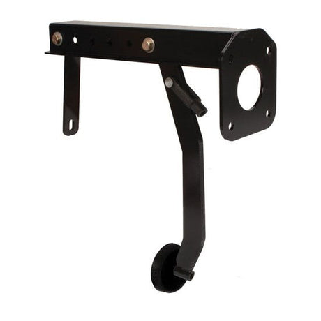 Proflow Universal Brake Pedal Assembly, Under-Dash Brake Pedal Mount Bracket, Black - PFEBBKBK-MT PFEBBKBK-MT