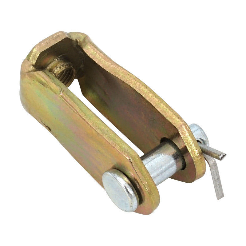Proflow Adjustable Pedal Clevis, Brake Booster / Master Cylinder 3/8"-24 , Each - PFEBBPR-3 PFEBBPR-3