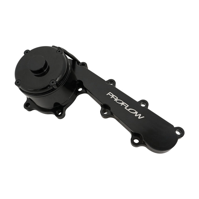 Proflow Water Pump Electric Billet Aluminium, Black, Nissan Patrol TB48 132 LPM/35 GPM at 12 Volts, Each - PFEBEW5011 PFEBEW5011