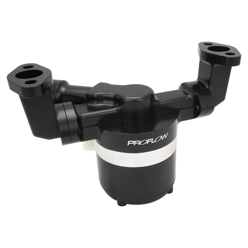 Proflow Water Pump, Electric, Aluminium, Black, 132 LPM/35 GPM at 12 Volts, For Chevrolet, Small Block, Each - PFEBEW5500