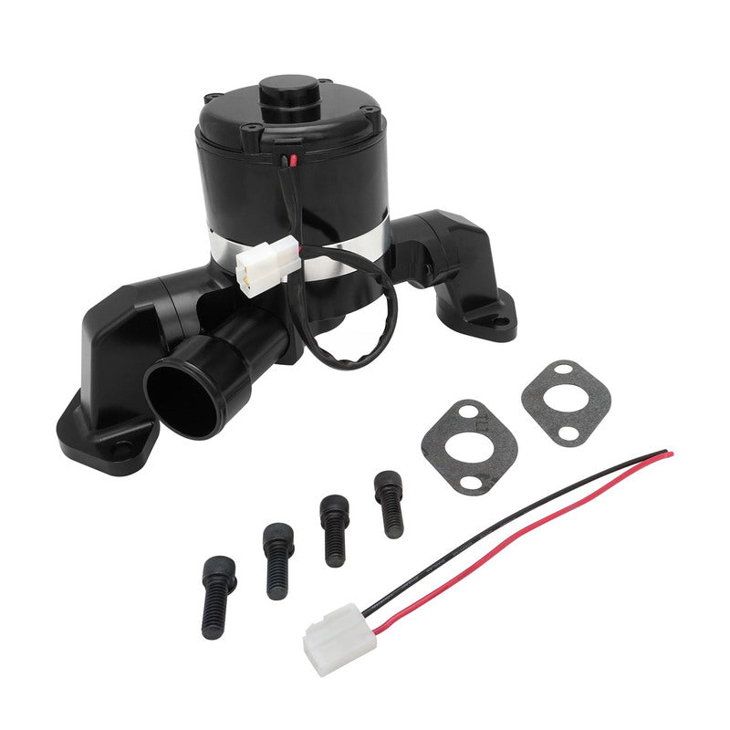 Proflow Water Pump, Electric, Aluminium, Black, 132 LPM/35 GPM at 12 Volts, For Chevrolet, Big Block, Each - PFEBEW5501