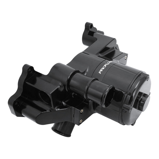 Proflow Billet Aluminium Water Pump, Electric, For Holden Commodore LS1/LS2/LS3/LSA, 132 LPM (35 GPM) @ 12 Volts, Black - PFEBEW5509 PFEBEW5509