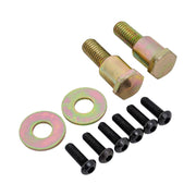 Proflow Universal Large Slim-Line Bear Jaw Car Door Latch Kit Zinc Plated, Two Stage Latch, Kit - PFEBJ-1