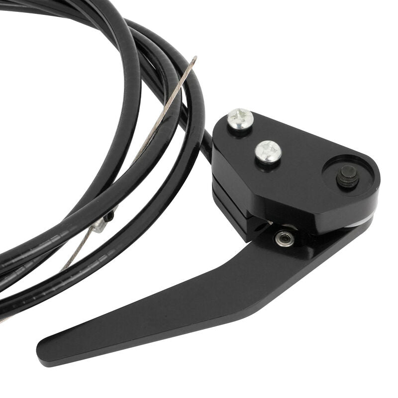 Proflow Universal Bear Jaw Door Latch Release , Black Handle with Cable Kit - PFEBJ-5BK