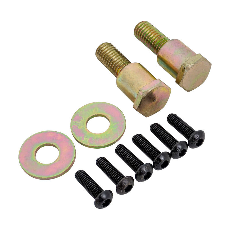 Proflow Universal Standard Bear Jaw Car Door Latch Kit, With Striker Plates, Zinc Plated, Two Stage Latch. Kit - PFEBJ-7