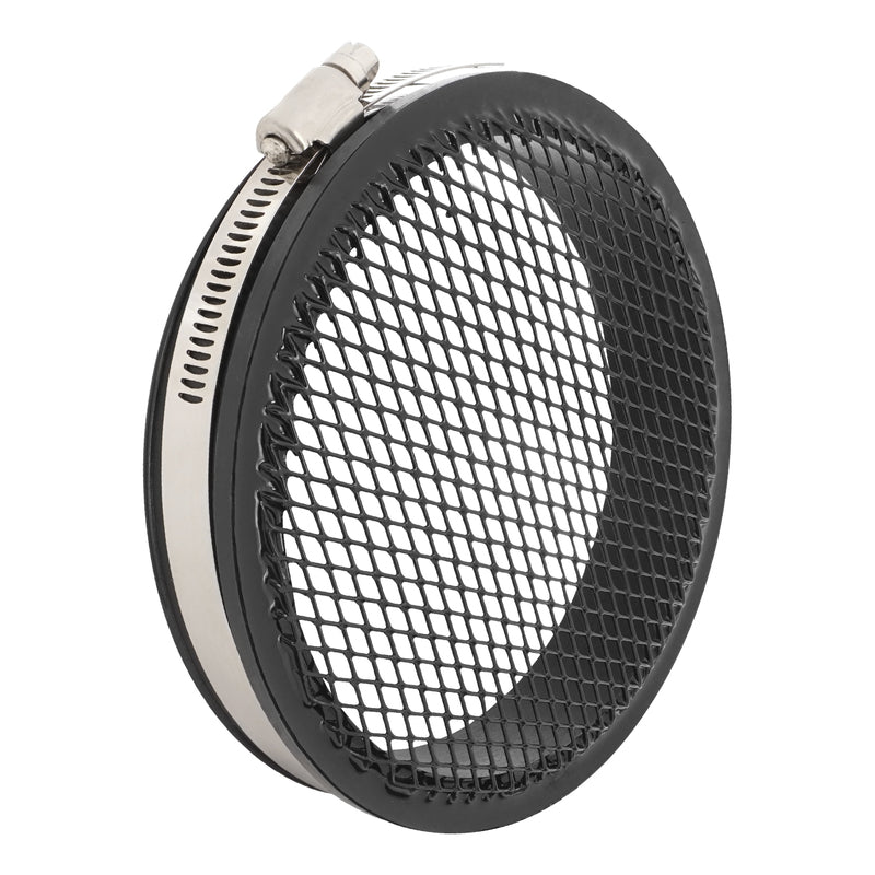 Proflow Turbo Guard Protector Screen, Moulded Rubber w/Stainless Steel Black Mesh, 4.0'' ID - PFEBM400 PFEBM400