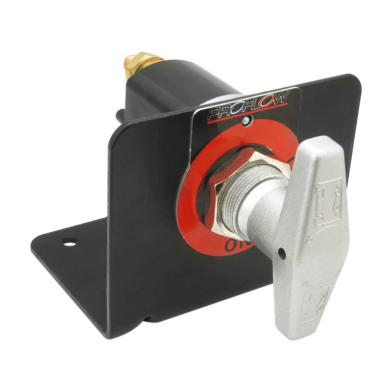 Proflow Master Battery Big T Isolator Switch Heavy Duty 2 Position On-Off with Mounting Bracket,12v to 48v 300Amp - PFEBT-018-4 PFEBT-018-4