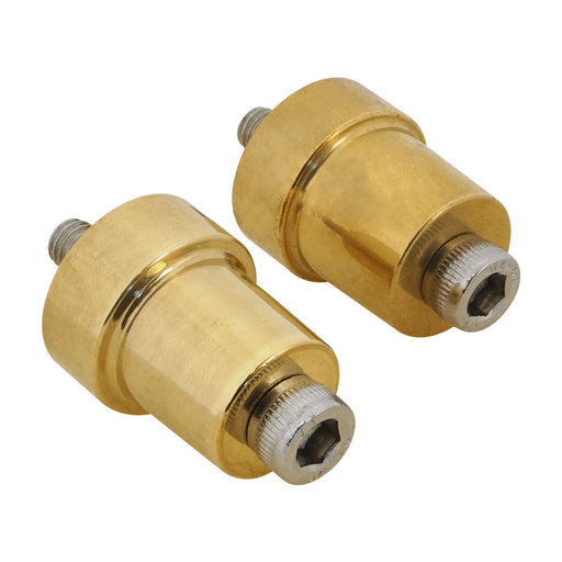 Proflow SAE Battery Terminal Adaptors, Brass Posts, Positive & Negative Terminal Pair - PFEBT-325 PFEBT-325
