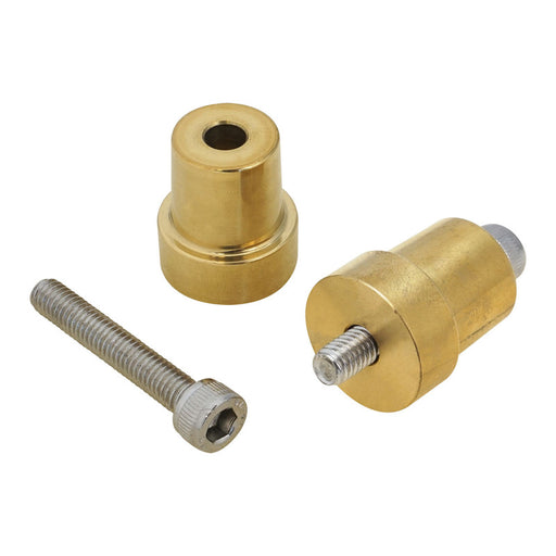 Proflow SAE Battery Terminal Adaptors, Brass Posts, Positive & Negative Terminal Pair - PFEBT-325