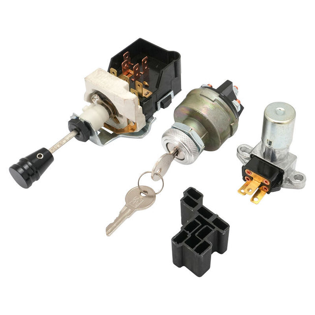 Proflow Universal Ignition Switch Kit, Headlight Switch and 3 way Ignition Start, Kit - PFEBT-420BK PFEBT-420BK