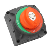 Proflow The Big Battery Disconnect Switch, Square Plastic, Red/Black Marine Style, Single Battery, 12V, 600Amp - PFEBT-720 PFEBT-720