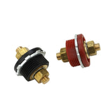 Proflow Battery Connector Kit, Thru-panel, Red & Black Set - PFEBT-741445