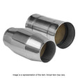 Proflow Catalytic Converter, Universal Stainless Steel Polished, 200 Cell 4.0in. x 200mm Length - PFECAT40200 PFECAT40200