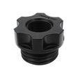Proflow Oil Cap Breather, For Ford Falcon Barra 4.0L, -10AN, Screw-on, Billet Aluminium, Black - PFECC-CAPBA PFECC-CAPBA