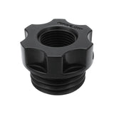 Proflow Oil Cap Breather, For Ford Falcon Barra 4.0L, -10AN, Screw-on, Billet Aluminium, Black - PFECC-CAPBA PFECC-CAPBA