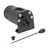 Proflow Inline Air / Oil Separator Catch Can, Baffled, AN10 ORB, Billet Aluminium, 250mL, Universal, Black - PFECC5-BK