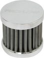 Proflow Oil Breather Filter Billet -06AN Female Thread, 40x40mm, Polished - PFECCB-2 PFECCB-2